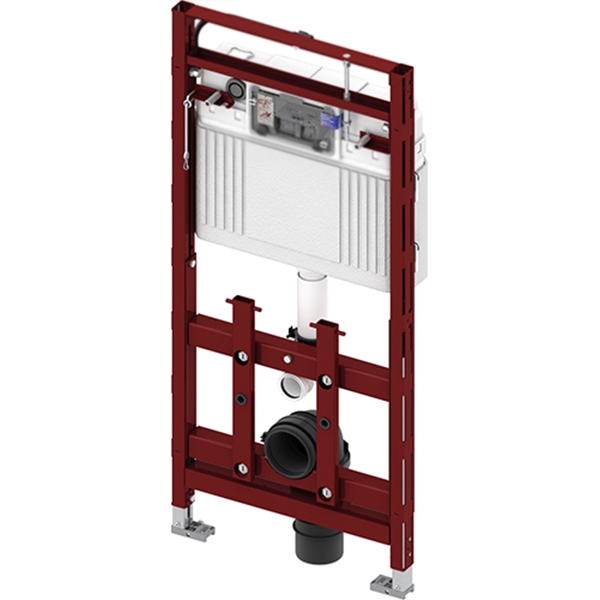 Изображение Инсталляция Tece Lux 200 9600200 для подвесного унитаза без панели смыва