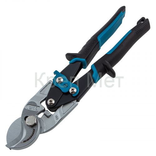 Кабелерез "Piranha", 240 мм, двухкомпонентные рукоятки, D кабеля до 14 мм, сечение 14 мм2 Gross