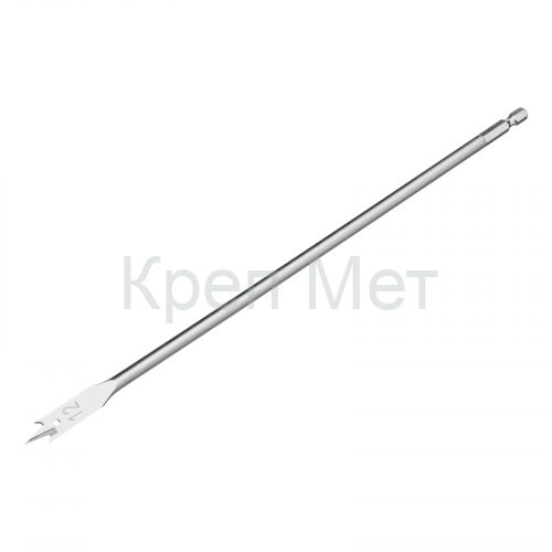 Сверло по дереву перовое удлиненное, 12 х 300 мм, шестигранный хвостовик Matrix