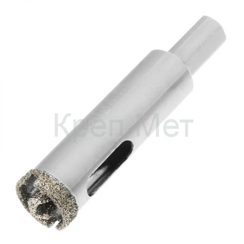 Сверло алмазное по керамограниту, 16 х 67 мм, трехгранный хвостовик Matrix