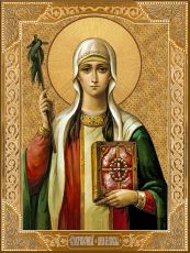 Икона Нина Грузинская Равноапостольная (Премиум UV-печать)(ЮДД-500)