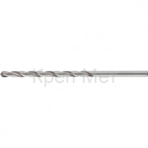 Сверло спиральное по металлу, 10 х 184 мм, Р6М5, удлиненное Барс
