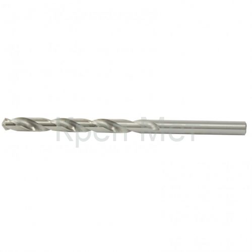Сверло по металлу, 12 х 205 мм, полированное, удл, HSS, 5 шт, цилиндрический хвостовик Matrix