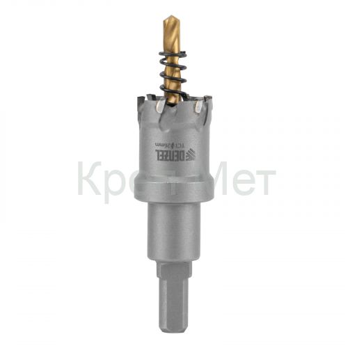 Коронка по металлу твердосплавная, 26 мм Denzel