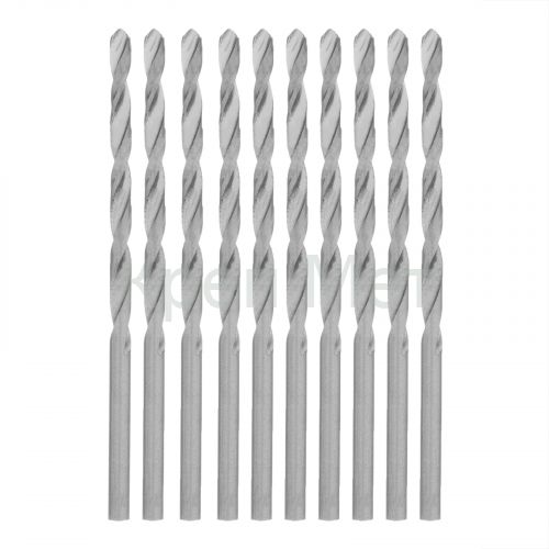 Сверло по металлу, 2.8 мм, полированное, HSS, 10 шт, цилиндрический хвостовик Matrix