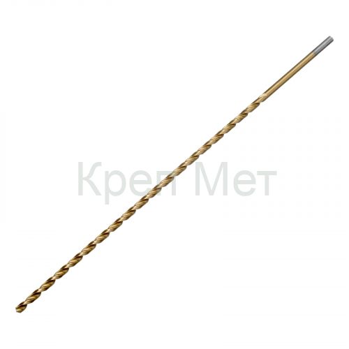 Сверло спиральное по металлу 5 x 300 мм, HSS, нитридтитановое покрытие Matrix