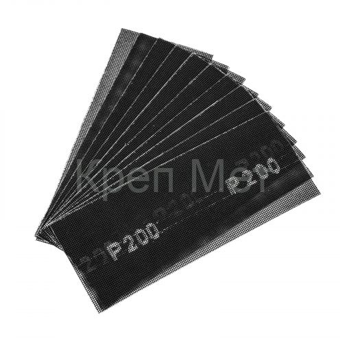 Сетка абразивная, P 200, 115 х 280 мм, 10 шт Sparta