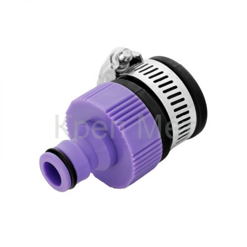 Адаптер пластмассовый, 3/4 с внешним хомутом Palisad