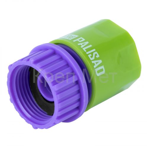 Соединитель пластмассовый быстросъемный, внутренняя резьба 3/4" Palisad