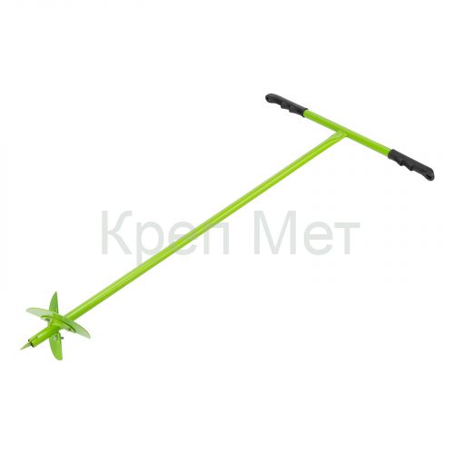 Бур лопастной со сменными ножами, 1000 мм, диаметр 150 мм, 200 мм, Сибртех