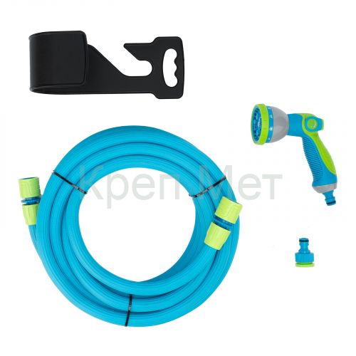 Набор поливочный, шланг 10-30м, пистолет 8 реж., чехол, подвес, LUXE Palisad