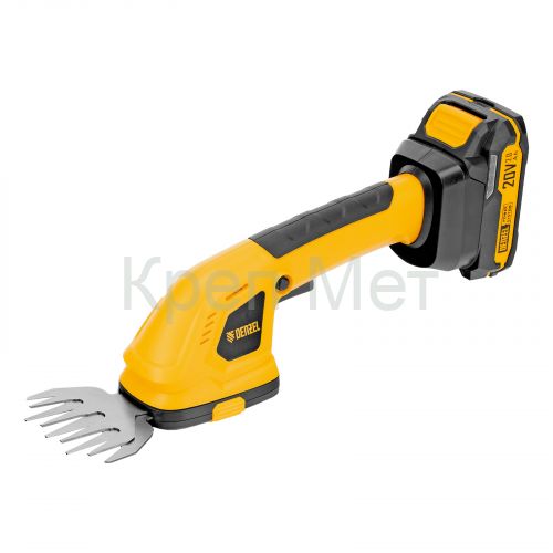 Ножницы-кусторез аккумуляторные GS-20, Li-Ion, 20 В Denzel