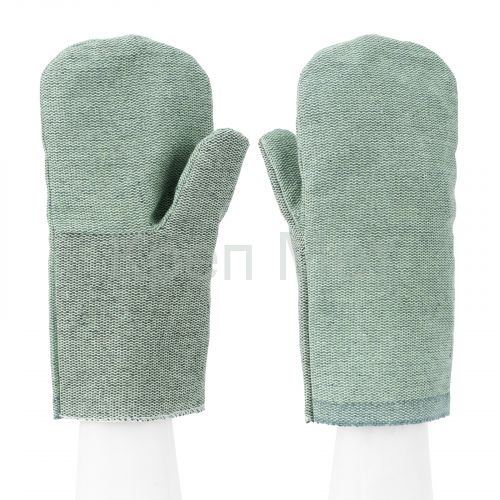 Рукавицы брезентовые огнеупорные, 1 размер Сибртех