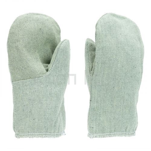 Рукавицы утепленные, брезентовые, огнеупорные, ватин, 2 размер Сибртех