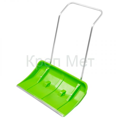 Движок для уборки снега пластиковый, 815 х 440 х 1150 мм, алюминиевая рукоятка, Сибртех