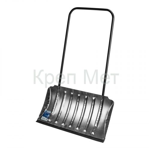 Движок для уборки снега оцинкованный, 735x385x1120 мм, стальная рукоятка, Сибртех