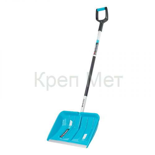 Лопата-скрепер для уборки снега, полипропилен, 550х340х1450 мм, алюминиевый черенок, ПВХ, LUXE Palisad