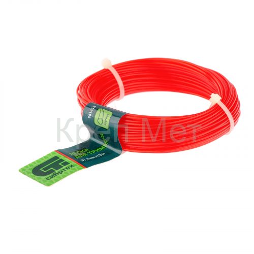 Леска для триммера круглая, 1.3 мм х 15 м, Сибртех