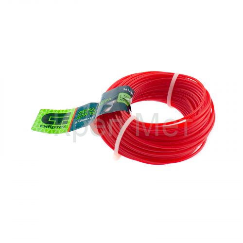 Леска для триммера круглая, 1.6 мм х 15 м, Сибртех