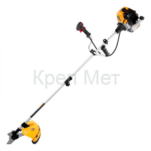 Триммер бензиновый DR-52S, 52 см3, разъемная штанга, состоит из 2 частей Denzel