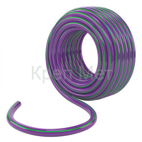 Шланг поливочный армированный, 3-х слойный, серия Violet, 3/4", 50 м Palisad