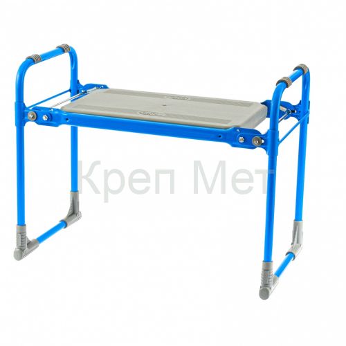 Скамейка садовая Nika, голубая,