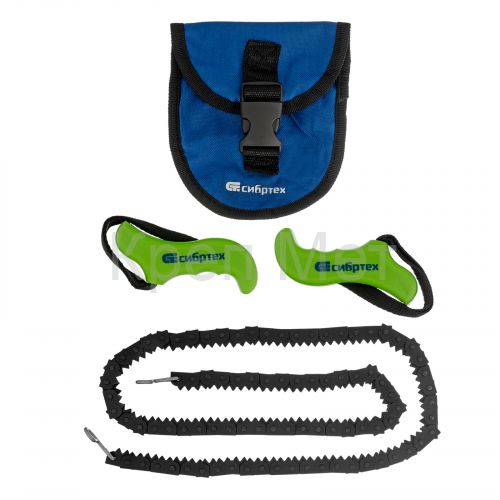 Пила ручная, цепная, 1000 мм, чехол кобура Сибртех