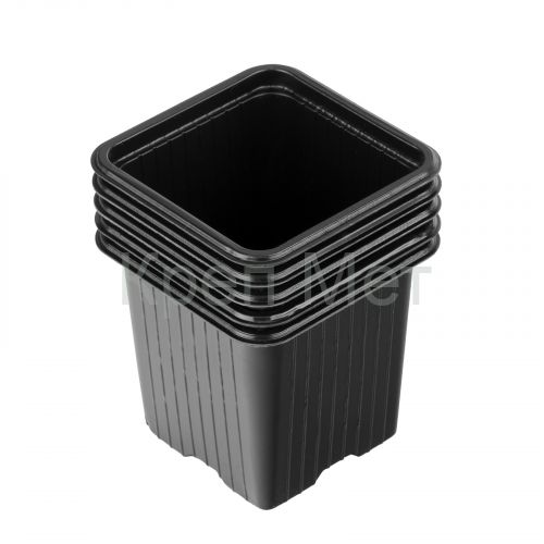 Горшочек для рассады, 70 х 70 х 65 мм, полистирол, 5 шт,