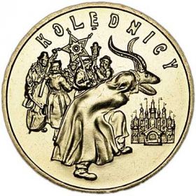 Колядки 2 злотых Польша 2001