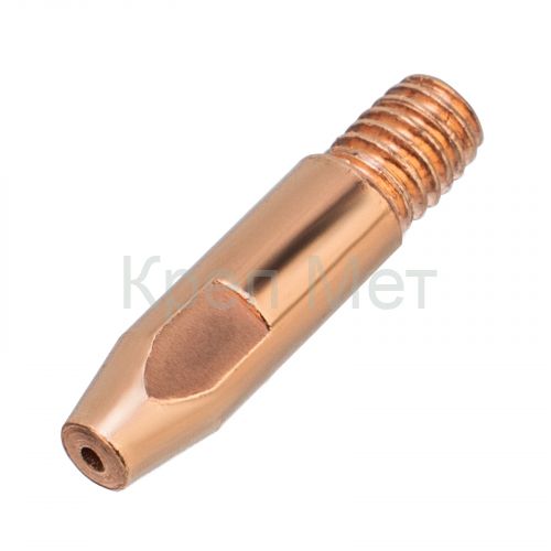 Токосъемный наконечник под проволоку 1,2 мм, М6х28, E-CU, 20 шт для MIG горелки тип 24 Denzel