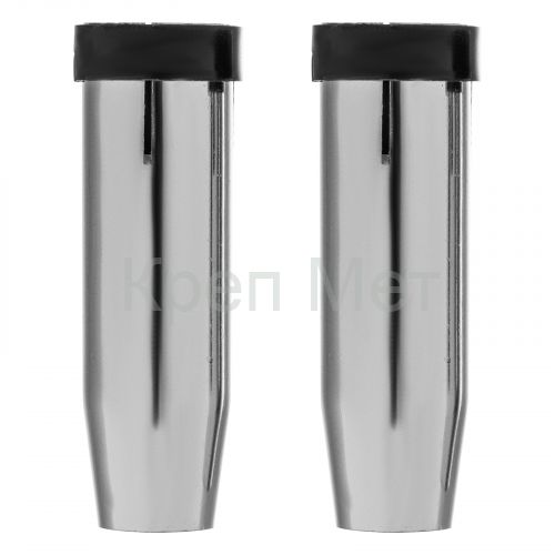 Сопло газовое 16, длина 57мм, 2 шт для MIG горелки тип 24 Denzel