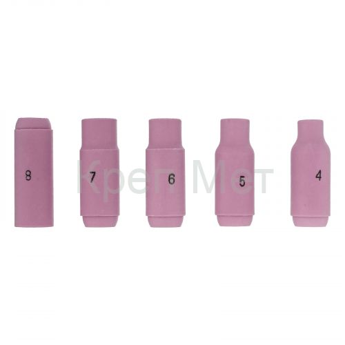 Набор керамических сопел № 4, 5, 6, 7, 8 Denzel