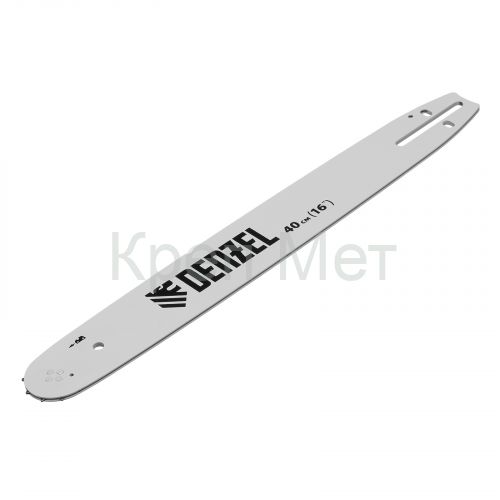 Шина для бензопилы DGS-4516P, длина 40 см (16") шаг 0,325", паз 1,5 мм, 64 звена Denzel