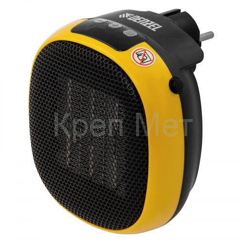 Тепловентилятор портативный керамический DTFC-700, 3 реж. вентилятор, нагрев 700 Вт Denzel