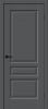 Межкомнатная Дверь ПЭТ Bravo Неоклассик-34 Stormy Silk  / Браво.