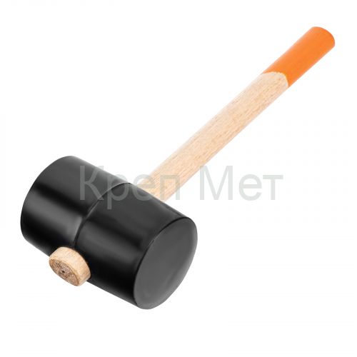 Киянка резиновая, 1130 г, черная резина, деревянная рукоятка Sparta