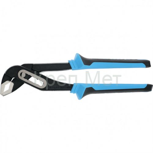 Клещи переставные 250 мм, хром-ванадий, двухкомпонентные рукоятки Барс