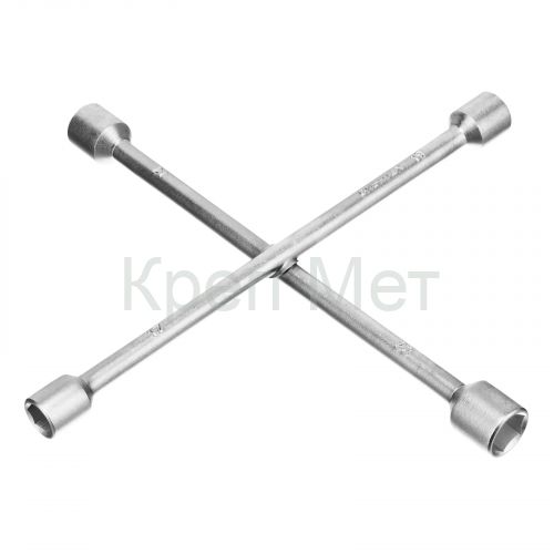 Ключ-крест баллонный, 17 х 19 х 21 х 22 мм, толщина 14 мм Сибртех