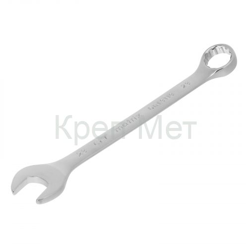 Ключ комбинированный, 23 мм, CrV, полированный хром Matrix