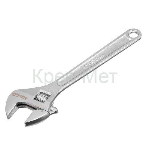 Ключ разводной, 300 мм, хромированный Sparta