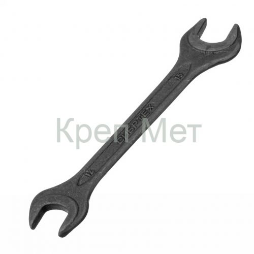 Ключ рожковый,14 х 15 мм, CrV, фосфатированный Сибртех