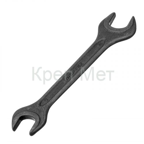 Ключ рожковый,19 х 22 мм, CrV, фосфатированный Сибртех