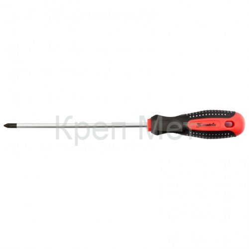 Отвертка Fusion, PH1 х 150 мм, CrV, трехкомпонентная рукоятка "Anti slip" Matrix