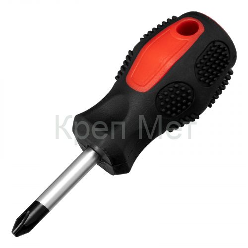 Отвертка Anti-Slip, PH2 х 38 мм, CrV, двухкомпонентная рукоятка Matrix