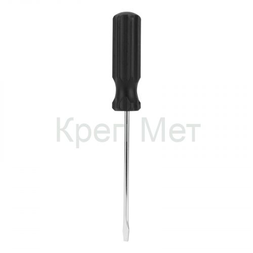 Отвертка SL3 х 75 мм, углеродистая сталь, черная пластиковая рукоятка Sparta