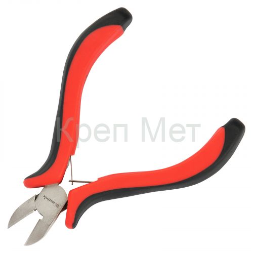 Бокорезы Mini, 130 мм, никелированные, авторазжим, двухкомпонентные рукоятки Matrix