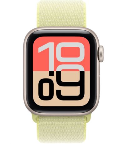Apple Watch SE 3 Starlight Aluminum Starlight Sport Band