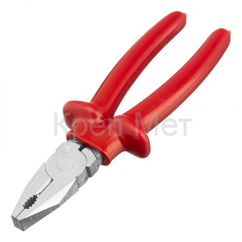 Плоскогубцы комбинированные, 200 мм, диэлектрические ручки до 1000 В, оцинкованные (НИЗ)