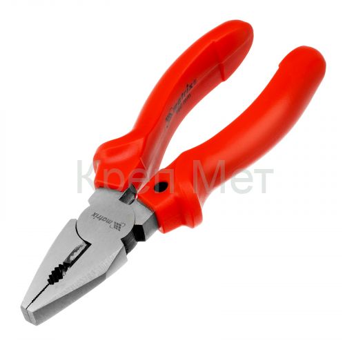 Плоскогубцы комбинированные Standard, 160 мм, шлифованные, пластмассовые рукоятки Matrix