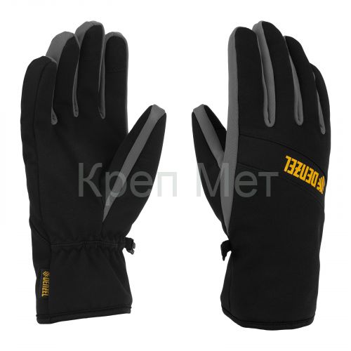 Перчатки универсальные, двойные, работа с сенсорным экраном, размер 8 Denzel